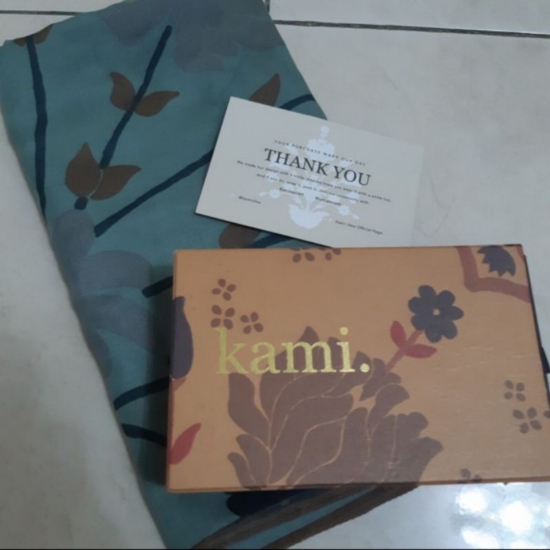 New Bukan Preloved Kamiidea Janika Scarf Kami Idea
