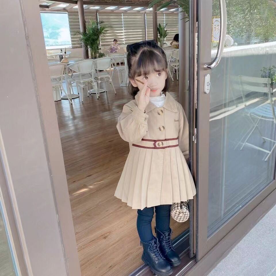 BARU! LIA023 -  Dress Blouse Outer Coat 2-5 Tahun Jaket Luaran Cardigan Korean Fashion Pergi Jalan