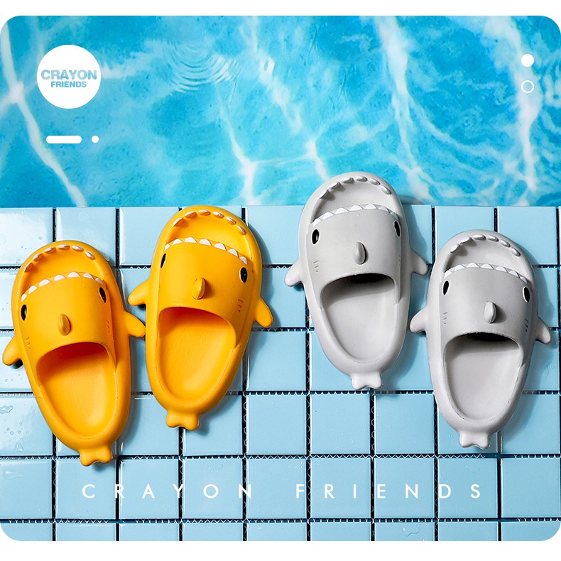 JOS0073 Sandal Baby Shark Sandal Hiu Sendal Anak Lucu