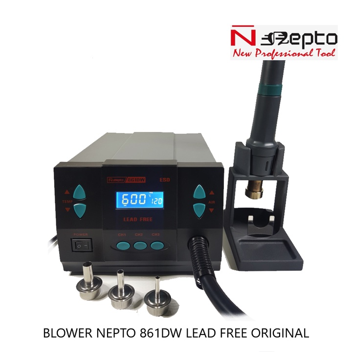 Blower Solder Uap NEPTO 861DW Lead free Original