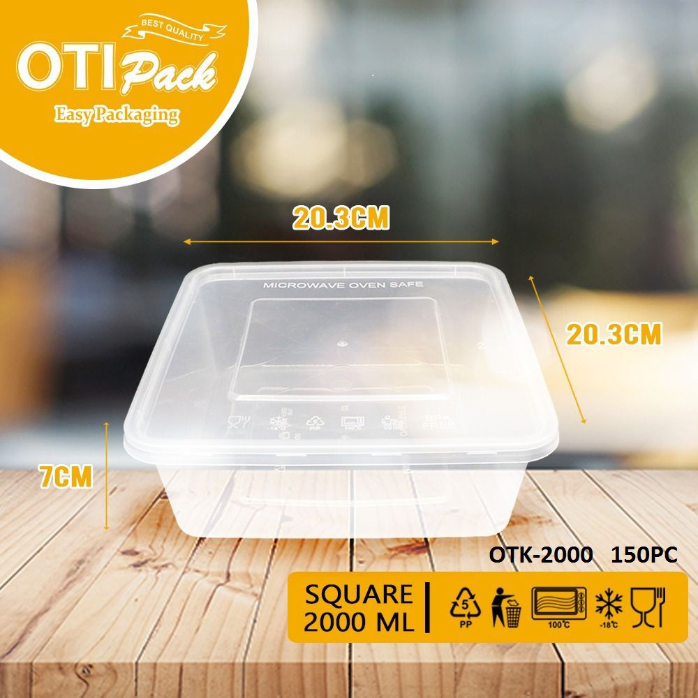 thinwall 2000ml merk oti pack