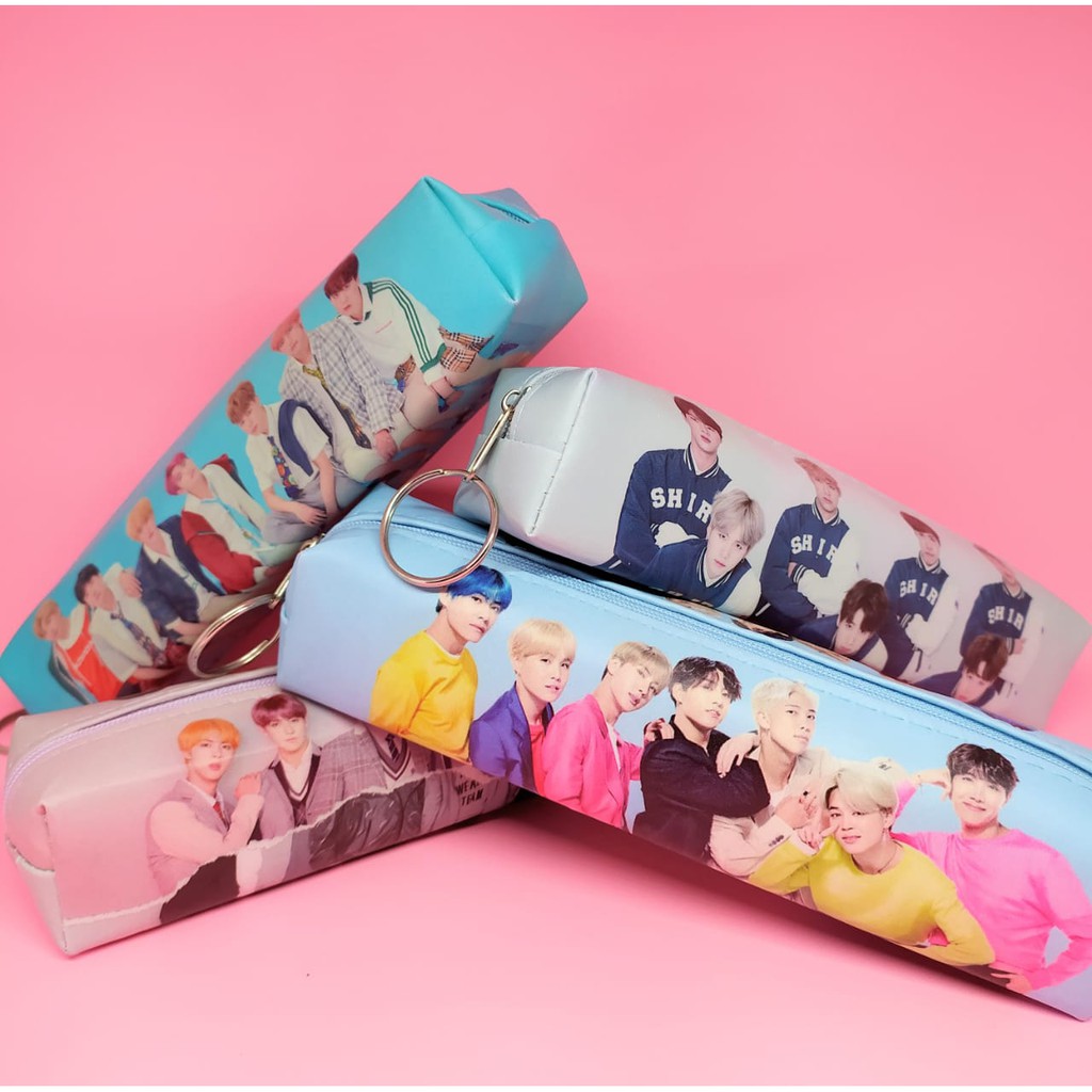 TEMPAT PENSIL BTS BANGTAN BOYS MURAH KOTAK PENSIL BTS 