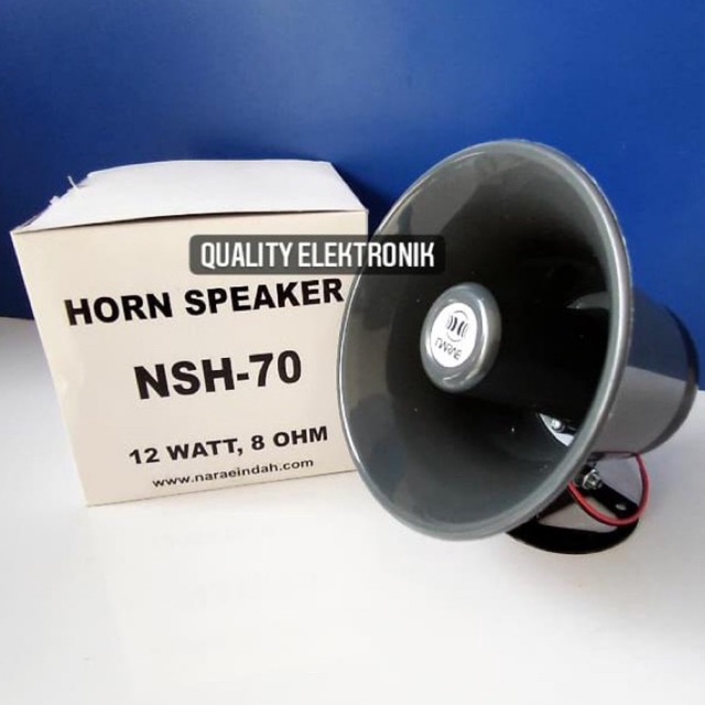 HORN SPEAKER PENGERAS SUARA NSH-70 12watt 8ohm NARAE