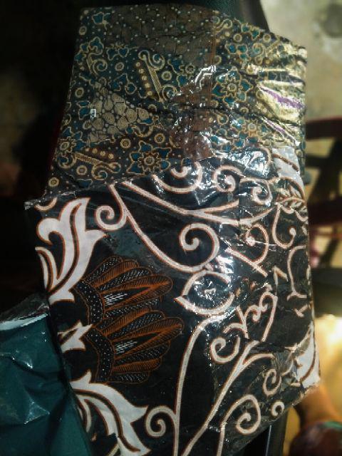 Ahn Kemeja Batik Lengan Pendek/seragam Batik Kantor Pria/kemeja Batik M L Xl Xxl/kemeja Batik Pria