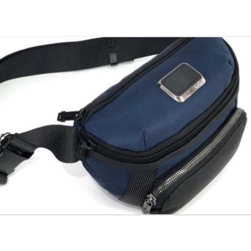 Waistbag Tumi Colombus Belt Bag Tas Pinggang Mirror Quality (Free Embos)