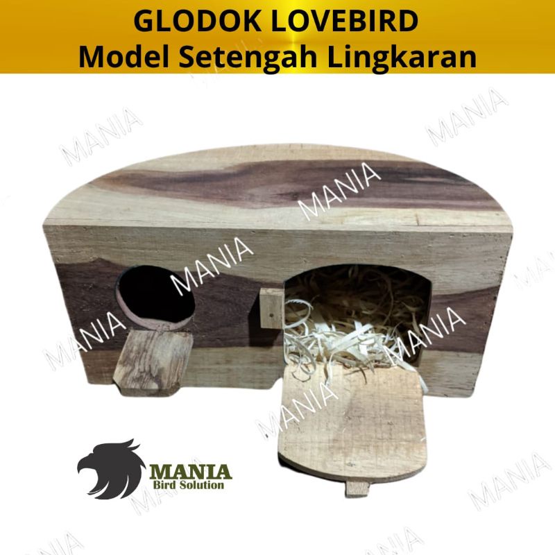 GLODOK LOVEBIRD SETENGAH LINGKARAN SONOKELING KANDANG LOVEBIRD