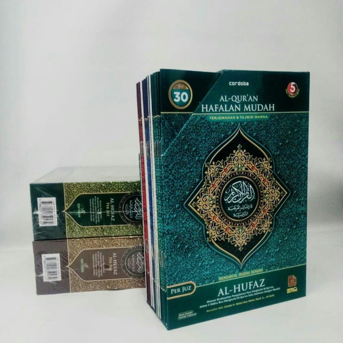 Al-Quran Hafalan Per Juz AL-HUFAZ Ukuran A4