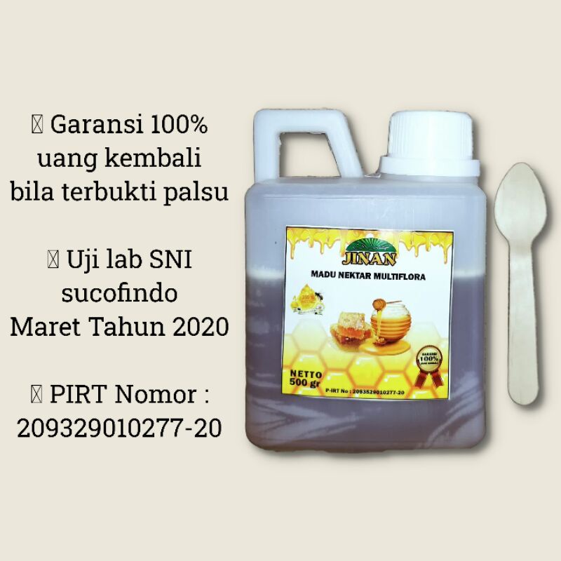 

500 gr MADU MURNI MADU ASLI NECTAR MULTIFLORA