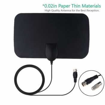 Antena TV Digital N0012 Indoor Dinding DVB-T2 Antena TV Digital Indoor DVB-T2 28dB Signal Booster Amplifer Antena TV Digital Indoor Dinding DVB-T2