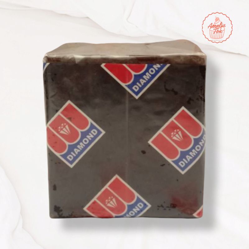 Coklat Blok Diamond 250gram Repack