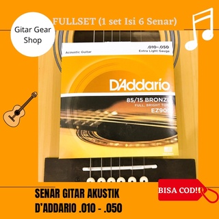 Image of SENAR GITAR AKUSTIK TALI GITAR AKUSTIK SENAR D ADDARIO SENAR D'ADDARIO SENAR GITAR D ADDARIO SENAR GITAR AKUSTIK D ADDARIO SENAR D ADDARIO SENAR AKUSTIK SENAR GITAR STRING SENAR GITAR STRINGS .010 SEMI-PREMIUM EZ900