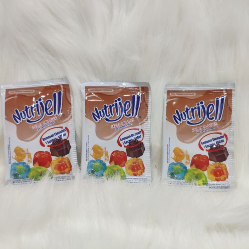 Nutrijell Jelly Powder Rasa Coklat 20 gr