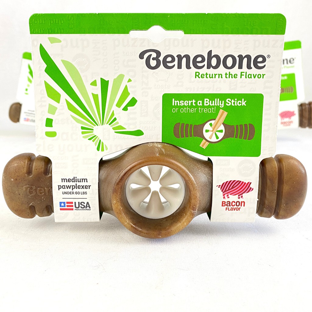 

BENEBONE Mainan Anjing PAWPLEXER Bacon