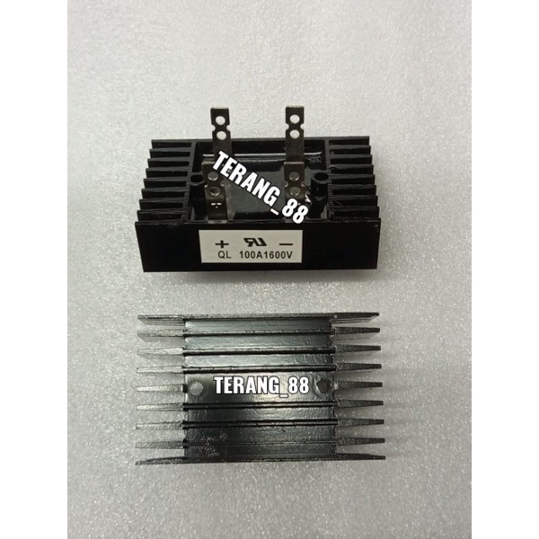 DIODA BRIGDE KUPROK KIPROK QL100A1600V QL 100A1600V 100A 1600V