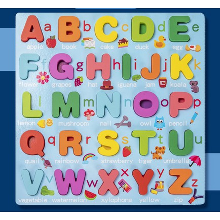 PUZZLE KAYU EDUKASI  | ALPHABET ANGKA HIJAIYAH HEWAN GEOMETRI BENTUK | PUZZLE ANAK-2