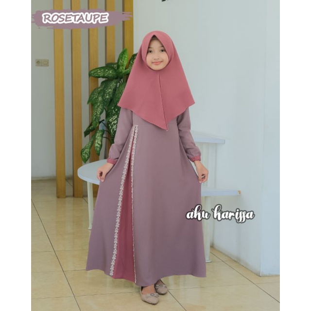 GAMIS ANAK SET KAYLA KIDS ORI AKU KARISSA GAMIS KIDS SYARI MURAH KEKINIAN