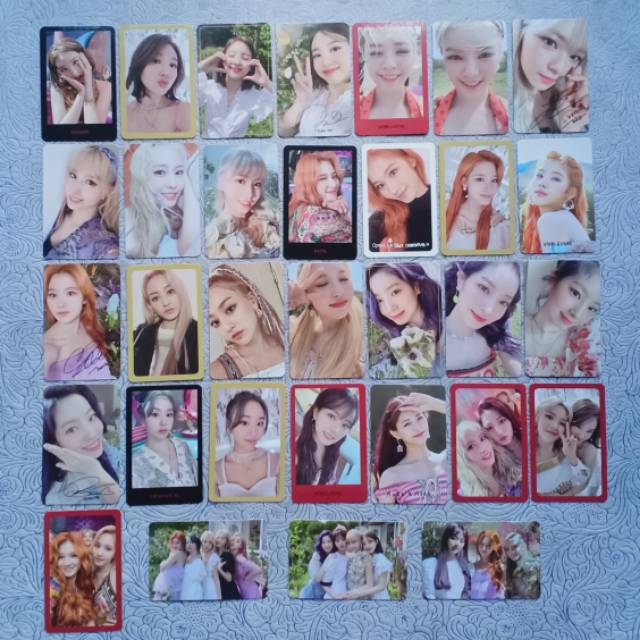 [Part 1] Official Photocard Twice More & More Album Nayeon Sana Jihyo