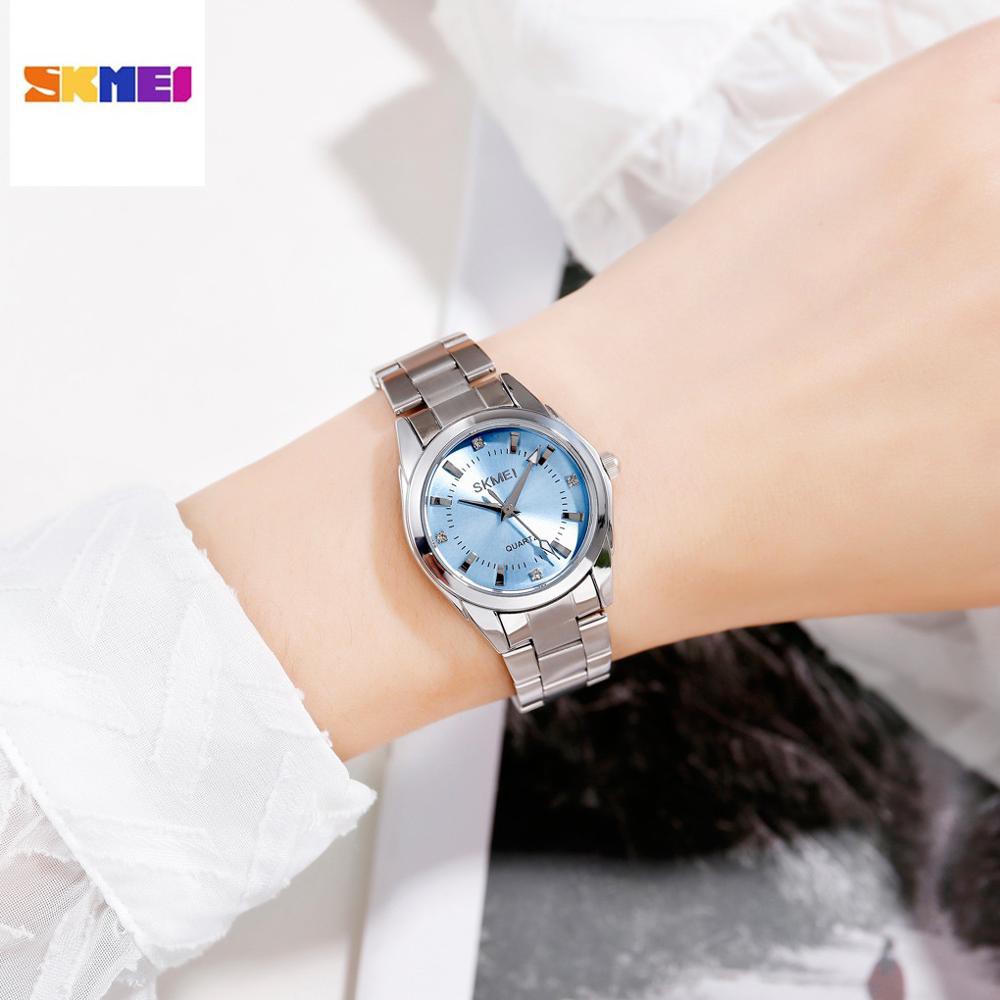 SKMEI 1620 Jam Tangan Wanita Analog Tali Stainless WATCHKITE WKOS