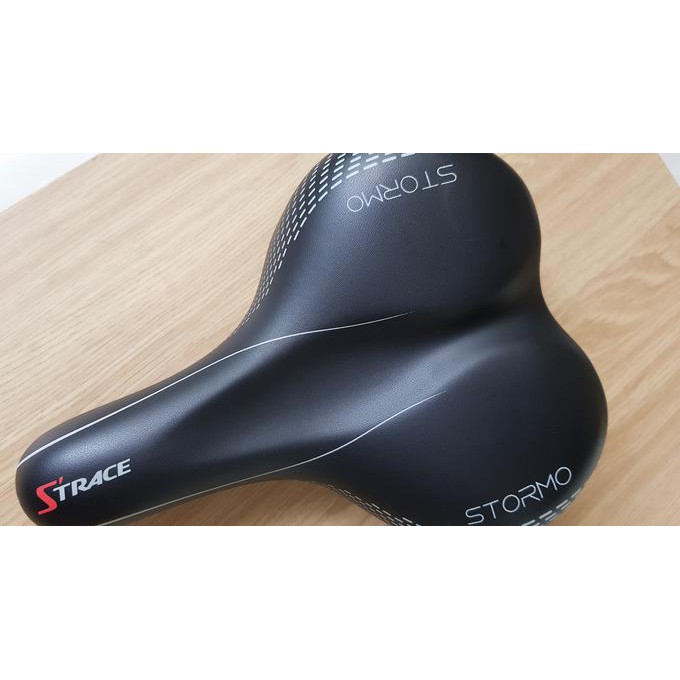 Sadel / Jok Sepeda Mtb / Fixie / Bmx Gel Lebar Strace Storm Type A