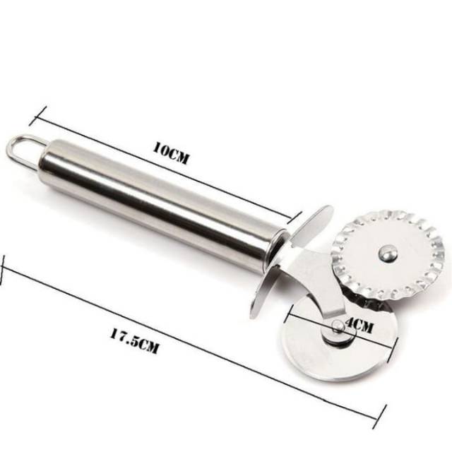 [Istana Baking] Pisau Pemotong Pizza Round Cutter Stainless