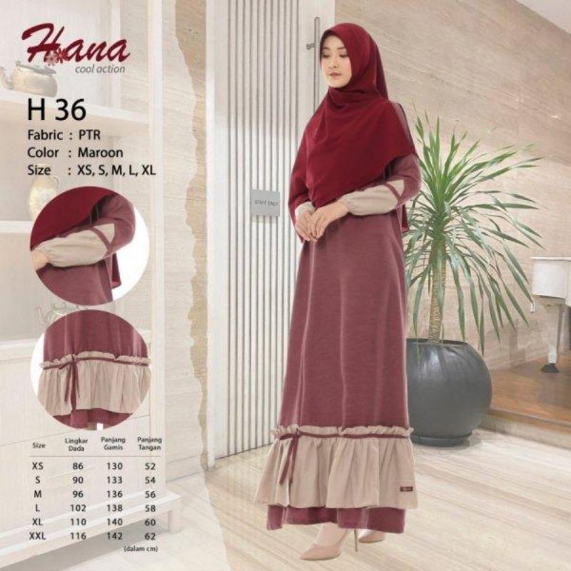 HANA 36 GAMIS DEWASA ENDOMODA