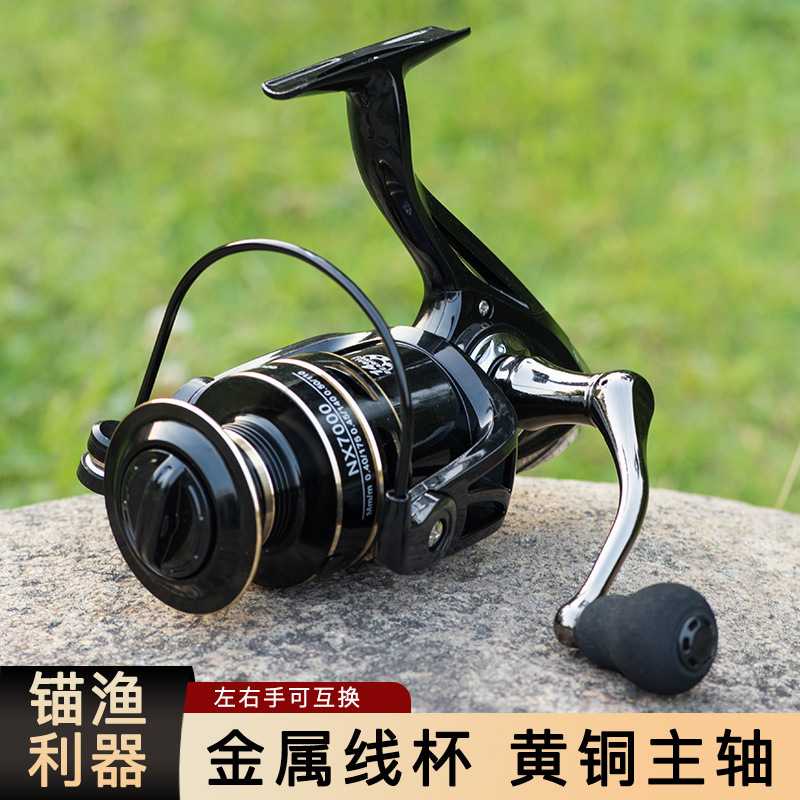 TaffSPORT NX6000 Metal Reel Pancing Fishing Reel 4.7:1 Gear Ratio