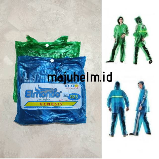 Jas hujan / mantel hujan / baju dan celana / elmondo