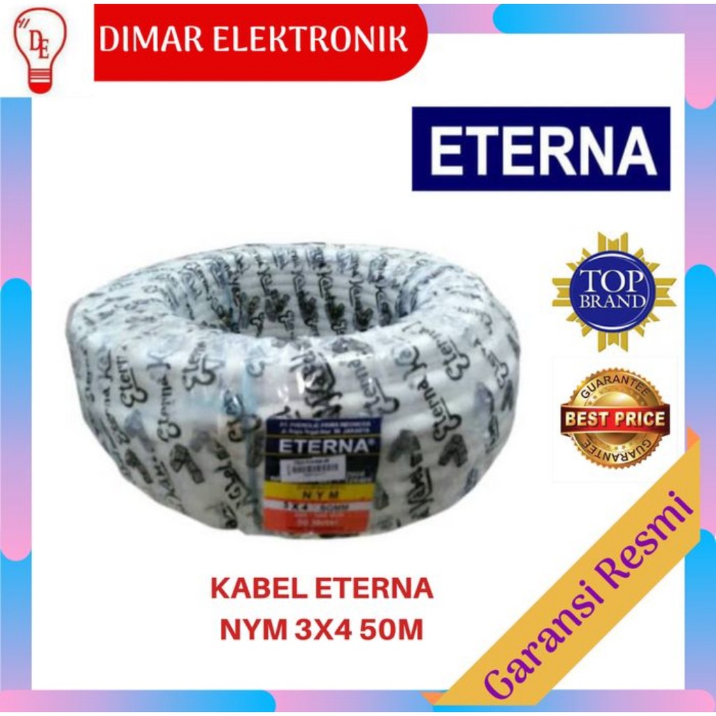 KABEL ETERNA NYM 3X4  METERAN
