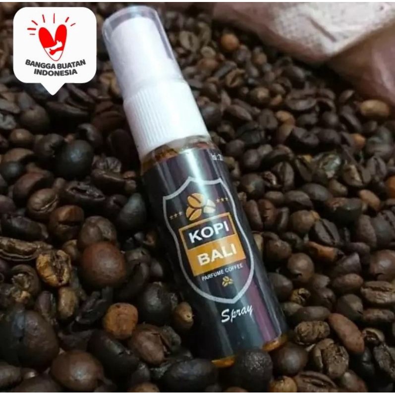 Parfum Kopi Bali BOTOL SPRAY Pengharum Mobil Ruangan Pewangi ORI 20ml