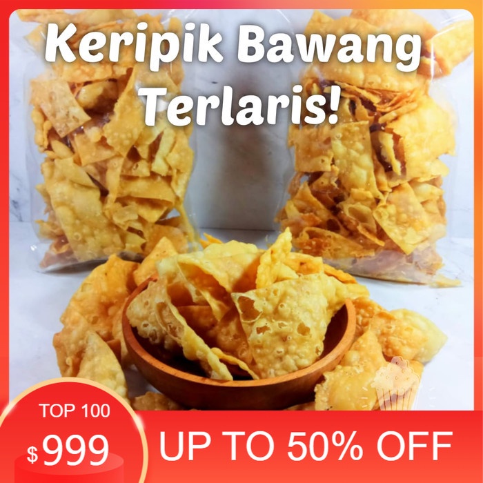 

Toko KERIPIK / KRIPIK / BAWANG SPESIAL / CAMILAN KILOAN 1 KG Thanks