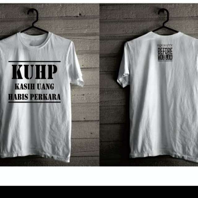 Kaos Kuhp Kasih Uang Habis Perkara Shopee Indonesia