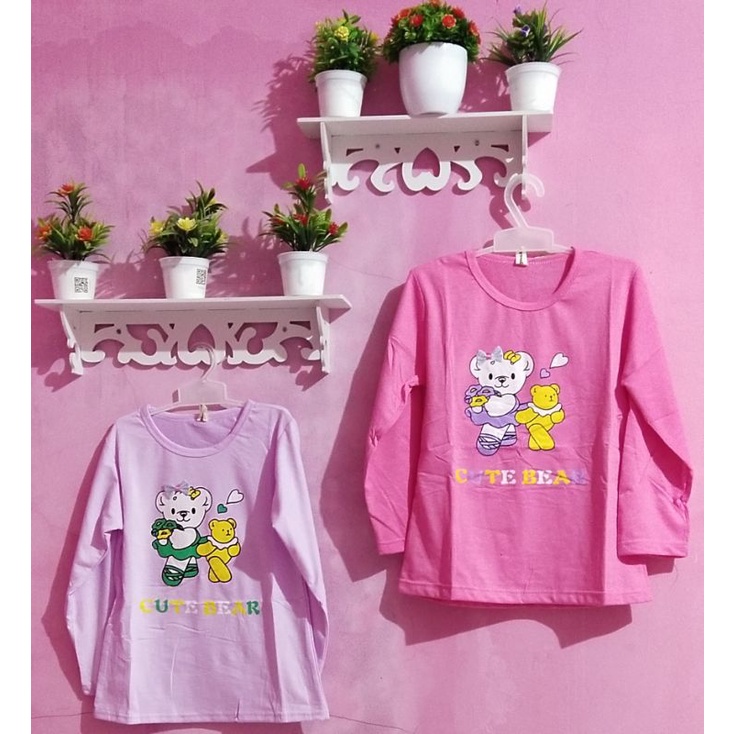 BAJU KAOS ANAK MOTIF BERUANG MEREK WAYNE