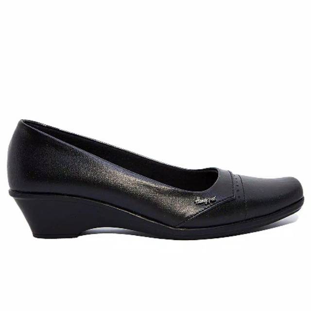 Homyped Sepatu Pantofel Wanita Hsf 05 Hitam 36-40