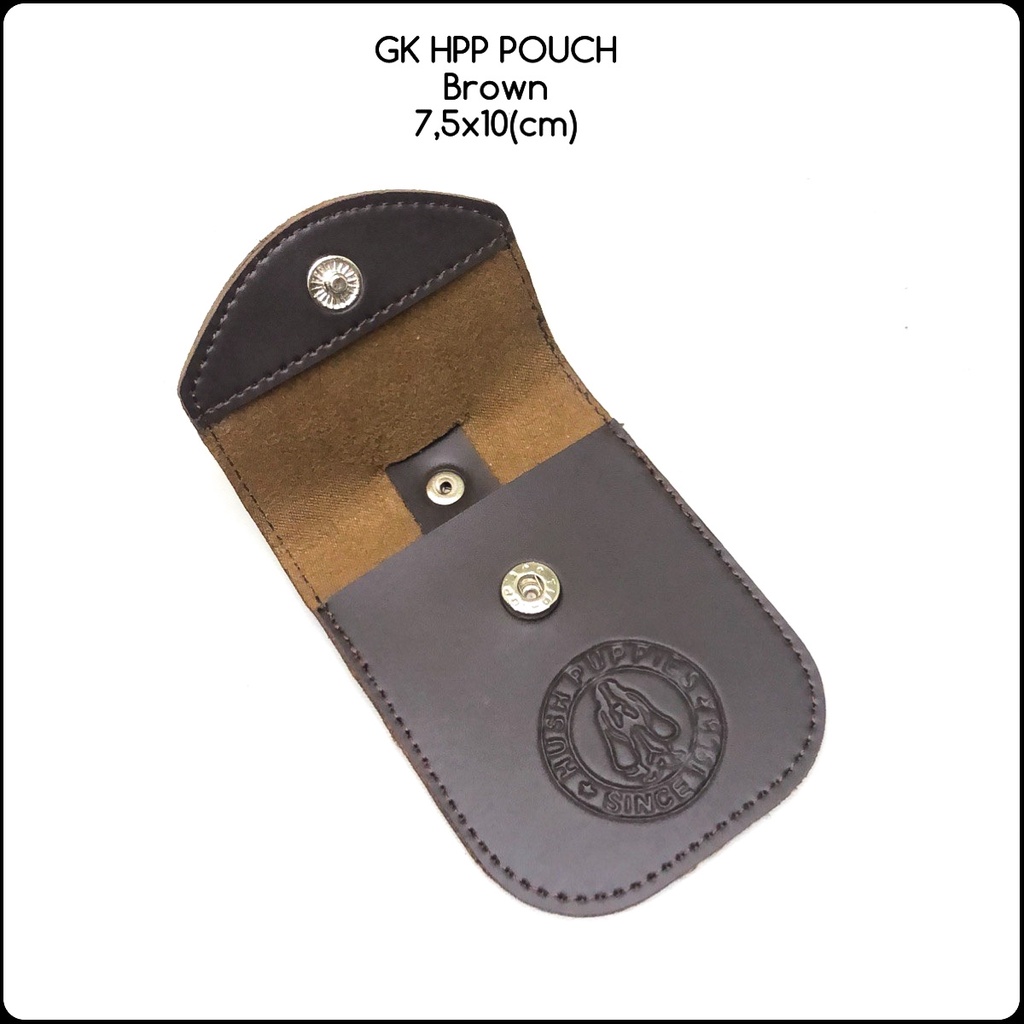 gantungan kunci hushpuppies pouch PU premium dompet stnk murah