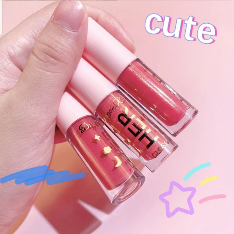 [COD &amp; READY STOCK] LIP GLOSS MURAH | LIP GLOSS BENING TRANSPARAN | LIP OIL | PINKFLASH