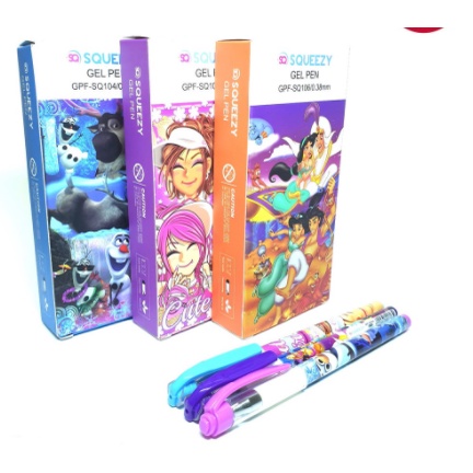 

[UWA] PULPEN SQUEEZY / PULPEN ANAK-ANAK / PULPEN KARAKTER / PULPEN MURAH