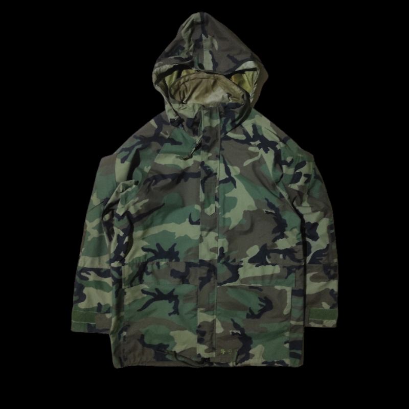 JAKET PARKA ANORAK OLIVE GREEN DRAB CAMO WOODLAND ECW ECWCS FLIGHT BDU CWU COMBAT TACTICAL OG M 81 M