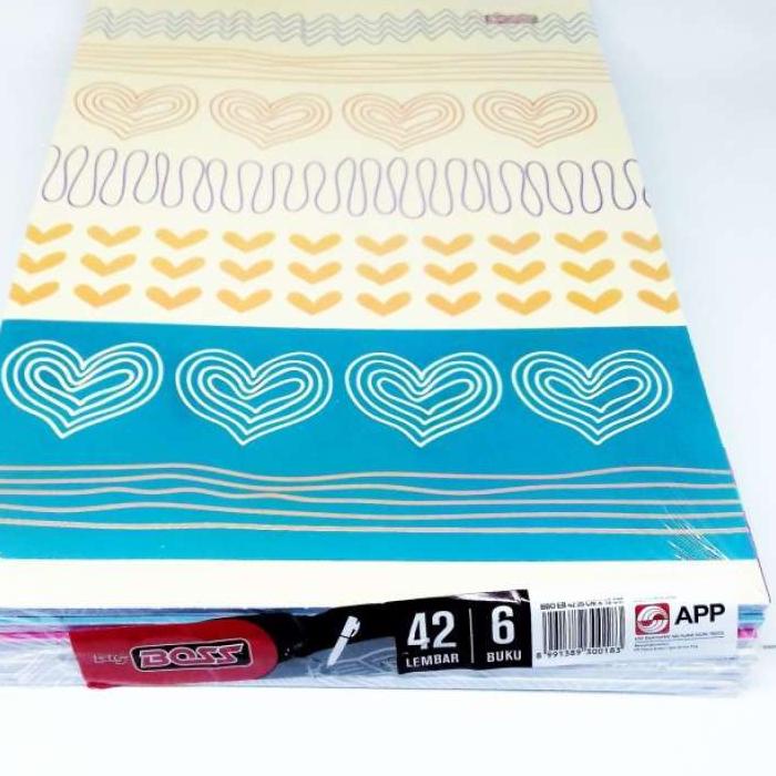 

HOT SALE|SQ36|Buku tulis Big Boss 42 lembar 1pak Bigboss 42 Kampus