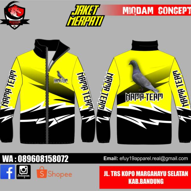 860+ Desain Jaket Merpati Terbaru