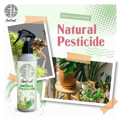 Pembasmi Hama Tanaman Hias SanGreat Natural Pesticide 250ml