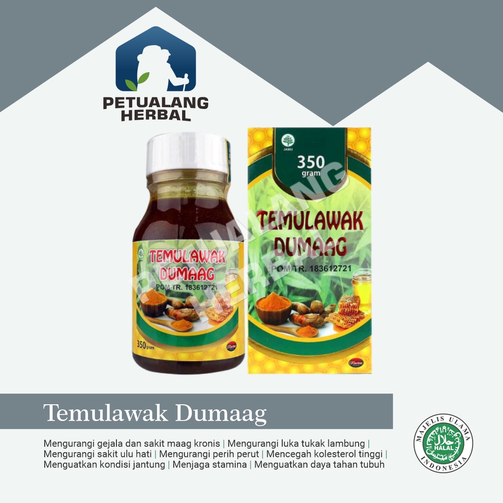 

Temulawak Dumaag Madu Maag dan Lambung 350 gram