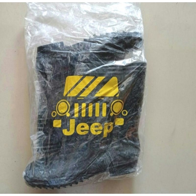 Sepatu Boot Jeep Hitam Pendek