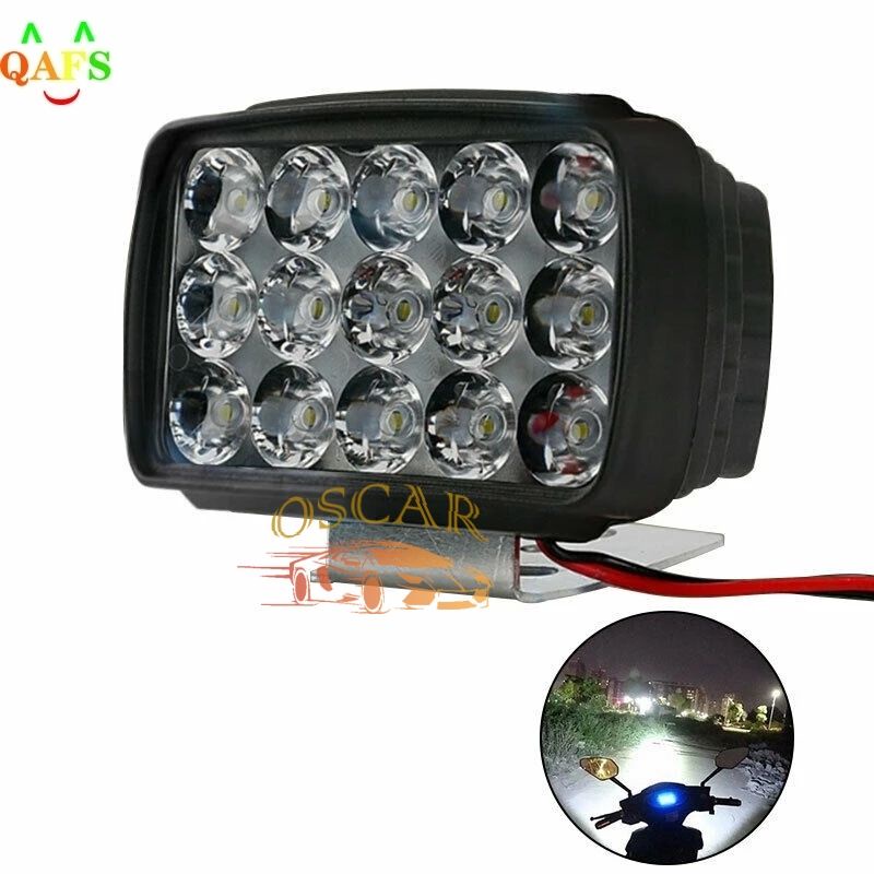 Lampu Tembak Sorot LED Motor Work Light Cree 8 Mata 8 LED &amp; 12 Mata 12 LED 12 VOLT