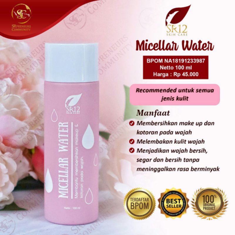 Micellar Water SR12 HERBAL SKINCARE ORIGINAL