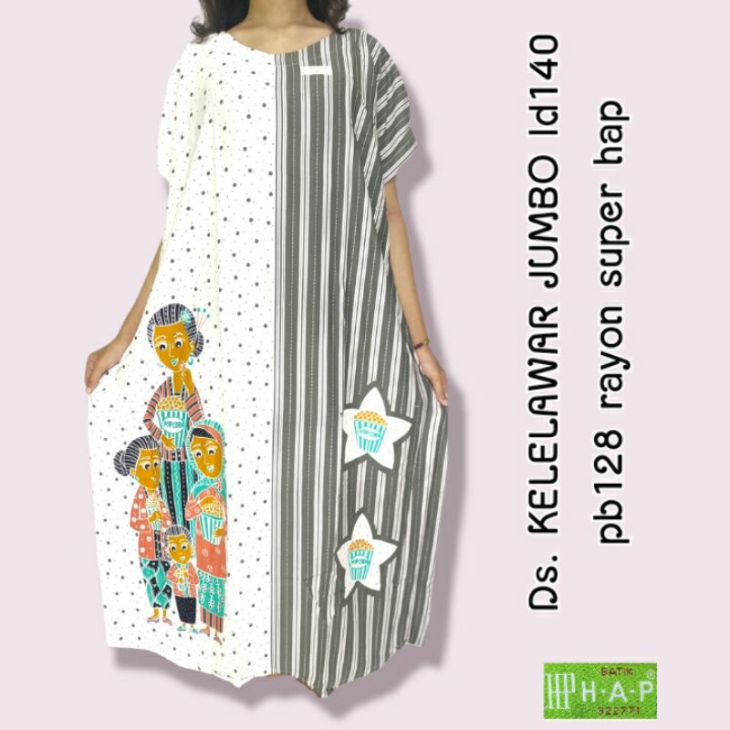 COD KUALITAS ORI LABEL GROSIR DASTER TERBARU TERLARIS  LOWO KAFTAN HOME DRESS BATIK RAYON SUPER SOLO
