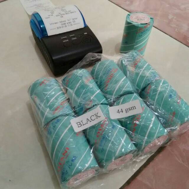 

Kertas kasir thermal 57 x 40 untuk printer bluetooth