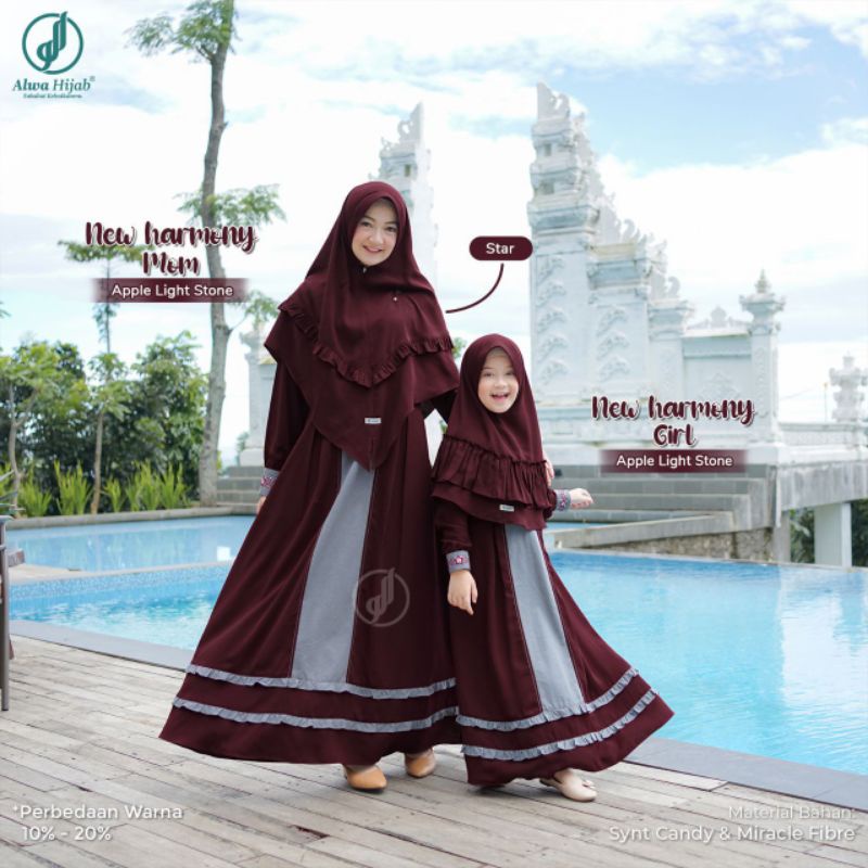 NEW HARMONY MOM STAR BY ALWA HIJAB TERBARU 2021