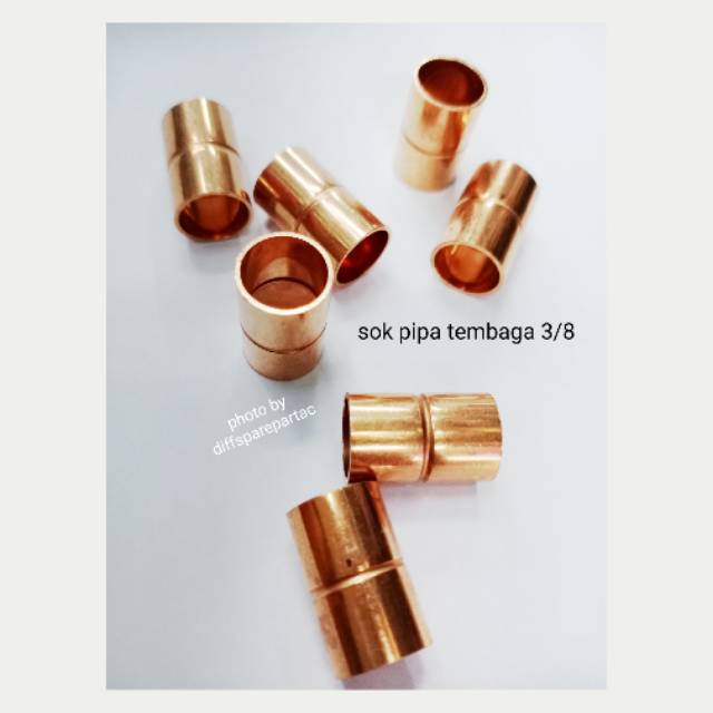 Sok pipa ac tembaga 3/8 inch