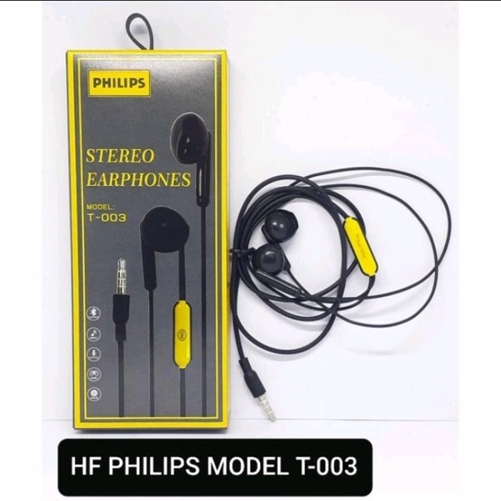 PROMO Handsfree Earphone Philips QP - 268 Proton Metalic Impressive Bass