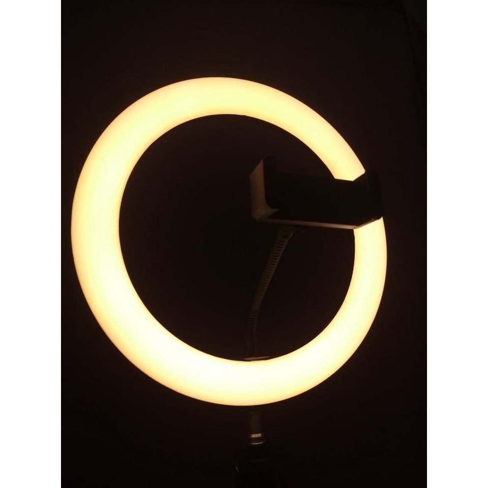 RingLight Lampu Selfie 26CM Besar LED Holder TikTok + Plus Tripod